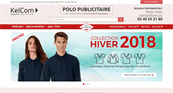 Desktop Screenshot of polo-publicitaire-pro.com