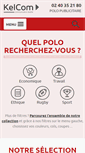 Mobile Screenshot of polo-publicitaire-pro.com